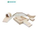 Foam blokken party set XXL | Beige/Wit (speelblokken), Ophalen of Verzenden, Nieuw