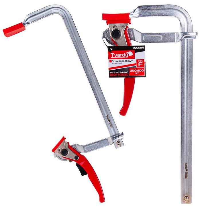 Ratelsysteem Houtklem 250x100 Mm - Lijmklem - Lijmtang - Sch, Doe-het-zelf en Verbouw, Gereedschap | Handgereedschap, Nieuw, Ophalen of Verzenden