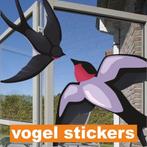 Zwaluw raamstickers - set 6 vogel stickers (311.14), Verzenden, Nieuw