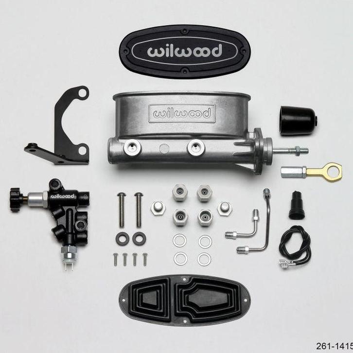Wilwood HV Tandem M/C Kit w L/H Bracket & Prop Valve -, Auto-onderdelen, Remmen en Aandrijving, Ophalen of Verzenden