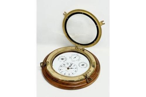 Maritieme objecten - Ships Time - Teak, Antiek en Kunst, Curiosa en Brocante
