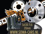 Spacers 20MM Porsche Cayene Panamera 5x130 Spoorverbreders, Auto diversen, Tuning en Styling, Ophalen of Verzenden