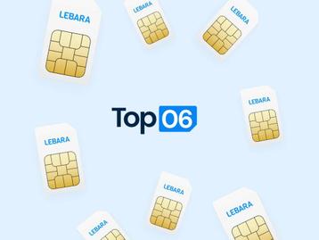 Lebara Sim-only met je eigen persoonlijke 06 nummer | Uniek beschikbaar voor biedingen