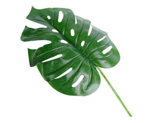 Monstera blad monsterablad 24*40cm. /st - 24*40 vt wonen, Huis en Inrichting, Woonaccessoires | Kunstplanten en Kunstbloemen, Nieuw