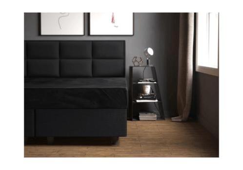 Sleeptime Velvet Hoeslaken Zwart, Huis en Inrichting, Slaapkamer | Beddengoed