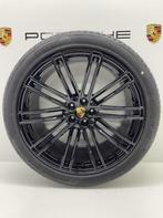 Porsche Macan ORIGINELE 21Turbo IV zwart met Pirelli banden, Auto-onderdelen, Banden en Velgen, Ophalen, Gebruikt, 295 mm, Banden en Velgen