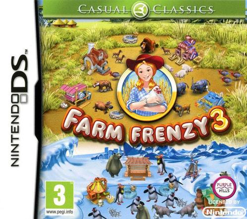 Farm Frenzy 3 [Nintendo DS], Spelcomputers en Games, Games | Nintendo DS, Zo goed als nieuw, Ophalen of Verzenden