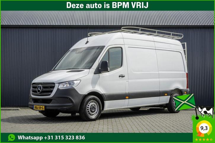Mercedes-Benz Sprinter 211 CDI L2H2 | Automaat | CarPlay |, Auto's, Bestelauto's, Lease, Automaat, Wit, Zwart, Stof, Diesel, Euro 6