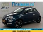 Fiat 500 1.0 Hybrid Club LED Clima Cruise Carplay PDC €231pm, Auto's, Overige carrosserieën, Blauw, Handgeschakeld, Nieuw