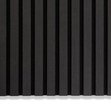 Akupanel Zwart Eiken Hout 260x60 cm beschikbaar voor biedingen
