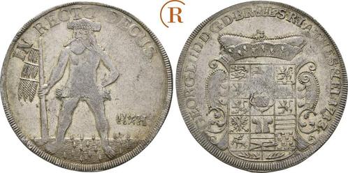 Taler, daalder Zellerfeld 1713 Braunschweig Calenberg Han..., Postzegels en Munten, Munten | Europa | Niet-Euromunten, Verzenden