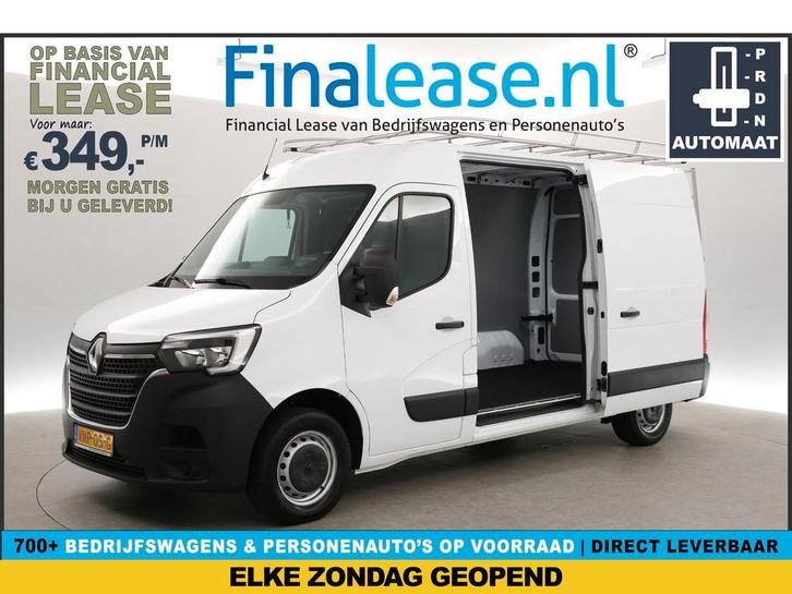 Renault Master T35 2.3 dCi 150PK L2H2 Automaat Carplay LED, Auto's, Bestelauto's, Lease, Automaat, Diesel, ABS, Apple Carplay