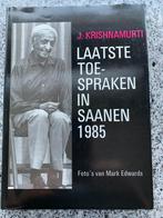 J. Krishnamurti - Laatste toespraken in Saanen 1985, Boeken, Filosofie, Gelezen, J. Krishnamurti , Wijsbegeerte of Ethiek, Verzenden