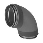 Thermoduct geisoleerde Spiro bocht Ø 250 mm 90 graden, Ophalen of Verzenden, Nieuw