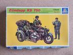 Italeri 317 Zündapp KS750 with sidecar 1:35, Hobby en Vrije tijd, Verzenden, Nieuw, Italeri