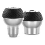 Momo Race Shift Knob - Aluminum, Black Airleather Insert -, Ophalen of Verzenden