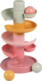 Little Dutch Spiraaltoren Roze - Knikkerbaan - 5 delen - 3, Ophalen of Verzenden, Zo goed als nieuw