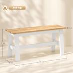 TRUUSK Houten Zitbank voor 2 Personen - Eikenlook - Stabilis, Huis en Inrichting, Verzenden, Nieuw