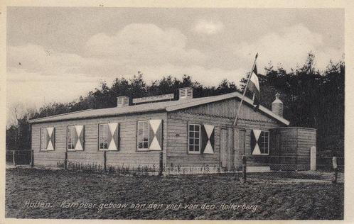 HOLTEN - Kampeer gebouw aan den voet van den Holterberg, Verzamelen, Ansichtkaarten | Nederland, Verzenden