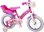 Disney Minnie Cutest Ever! - Kinderfiets - Meisjes - 14 inch, Fietsen en Brommers, Verzenden, Zo goed als nieuw