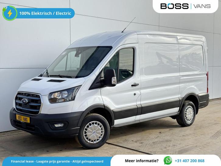 Ford E-Transit | Zakelijke Lease v.a. €426.6 pm, Auto's, Bestelauto's, Lease, Automaat, Elektrisch, Wit, Gebruikt, Ford, Financial lease