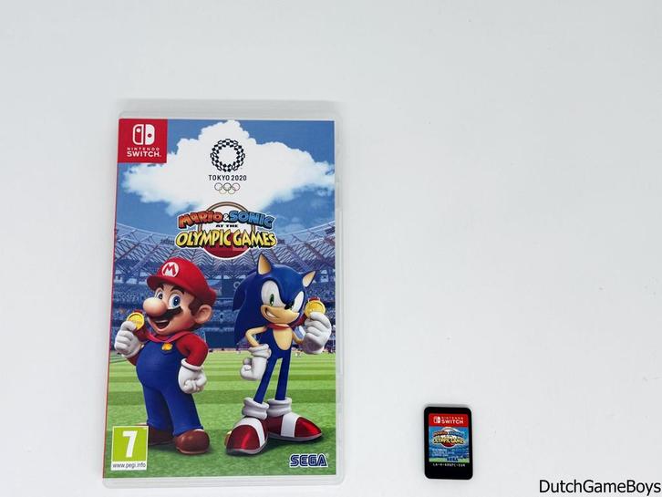 Nintendo Switch - Mario & Sonic At The Olympic Games - Tokyo, Spelcomputers en Games, Games | Nintendo Switch, Gebruikt, Verzenden