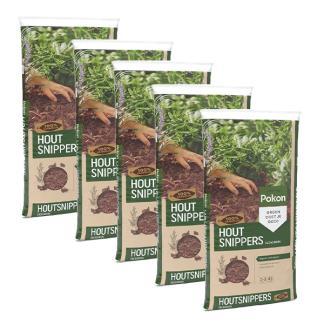Houtsnippers | Pokon | 225 liter (Natuurlijk), Tuin en Terras, Aarde en Mest, Verzenden