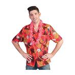 Hawaii blouse/shirt rood voor heren - Hawaii kleding, Kleding | Heren, Carnavalskleding en Feestkleding, Ophalen of Verzenden