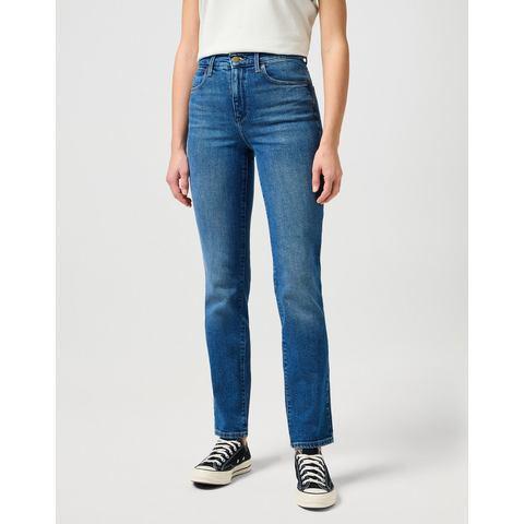 Wrangler Straight jeans, Kleding | Dames, Spijkerbroeken en Jeans, Nieuw, Verzenden