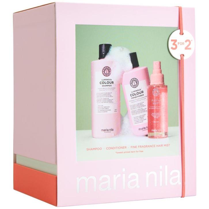 Maria Nila Luminous Colour Beauty Box - 350+300+100ml, Sieraden, Tassen en Uiterlijk, Uiterlijk | Haarverzorging, Overige typen
