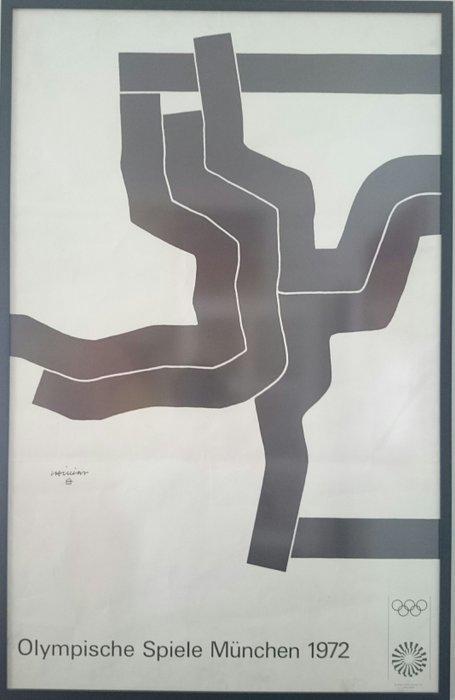Eduardo Chillida, (after) - Olympische Spiele München, Antiek en Kunst, Kunst | Tekeningen en Foto's