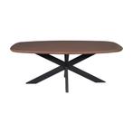 Eettafel Madison Ovaal Walnoot 200 cm, Huis en Inrichting, Tafels | Eettafels, Verzenden, Nieuw