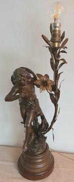 Beeld, Auguste Moreau (1834-1917) Prachtig Beeld van een