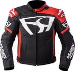 MUGENRACE Aggressore Zwart Wit Rode Leren Jas, Motoren, Kleding | Motorkleding, Nieuw met kaartje, Jas | leer, MUGENRACE, Heren