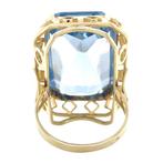 Gouden vintage ring met spinel 14 krt, Ophalen of Verzenden, Nieuw