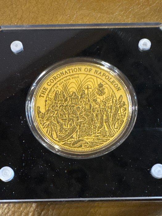 Tsjaad. 3000 Francs 2023 Coronation of Napoleon, 1/200 Oz, Postzegels en Munten, Munten | Europa | Niet-Euromunten