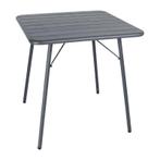Vierkante stalen opklapbare tafel grijs | 70 cm, Zakelijke goederen, Verzenden, Nieuw in verpakking