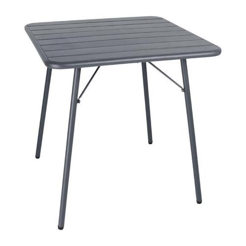 Vierkante stalen opklapbare tafel grijs | 70 cm, Zakelijke goederen, Horeca | Keukenapparatuur, Verzenden
