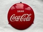 Langcat Bussum - Coca-Cola - Reclamebord - Emaille, Antiek en Kunst