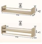 Set van 3 Kinder Boekenplanken – Houten Wandrek Speelgoed, Huis en Inrichting, Verzenden, Nieuw