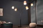 Design booglamp LEVELS 205cm wit beige bruin 5 linnen tinten, Ophalen of Verzenden, Nieuw