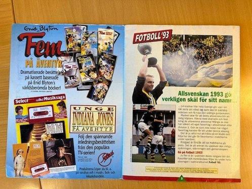 1993 Panini Fotboll 93 Rookie Henrik Larsson, Roland, Verzamelen, Stickers