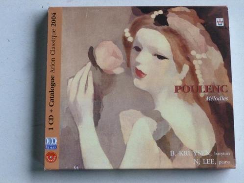 Poulenc - Melodies / B. Kruysen, N. Lee, Cd's en Dvd's, Cd's | Klassiek, Verzenden