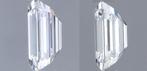 Zonder Minimumprijs - 2 pcs Diamant (Natuurlijk) - 0.80 ct -, Sieraden, Tassen en Uiterlijk, Edelstenen, Nieuw