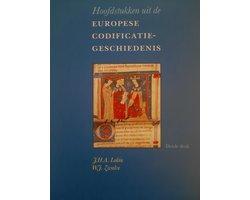 Hoofdstukken uit de Europese codificatiegeschiedenis, Boeken, Studieboeken en Cursussen, Ophalen of Verzenden