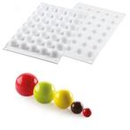 Silikomart Siliconen Bakvorm Bolletjes (35x) Ø2,2x1,9cm, Hobby en Vrije tijd, Taarten en Cupcakes maken, Verzenden, Nieuw