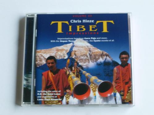 Chris Hinze - Tibet Impressions Vol. III, Cd's en Dvd's, Cd's | Meditatie en Spiritualiteit, Verzenden