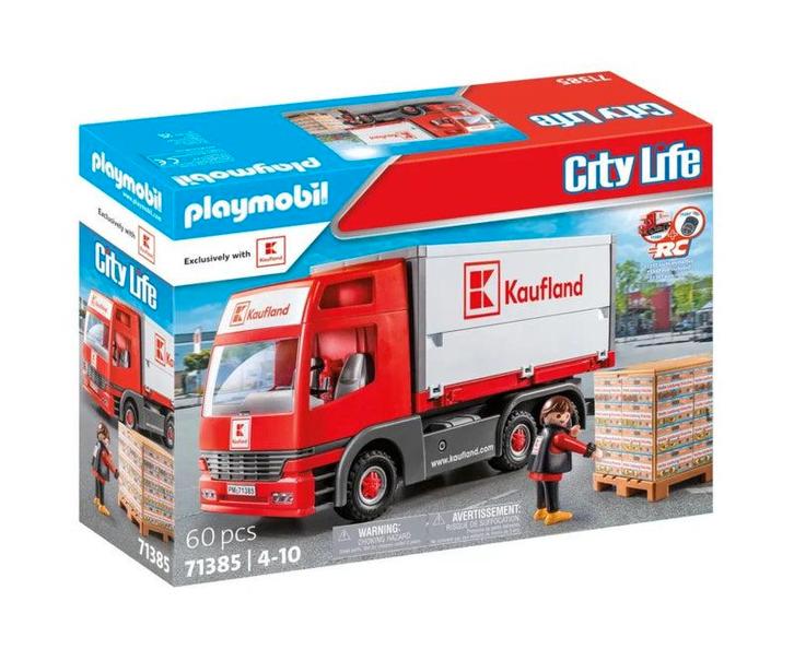 Playmobil Kaufland Vrachtwagen met Afzetbak - 71385 (Nieuw), Kinderen en Baby's, Speelgoed | Playmobil, Nieuw, Verzenden