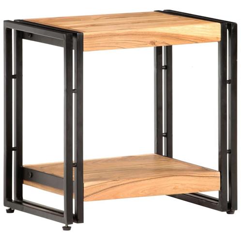 vidaXL Bijzettafel 40x30x40 cm massief acaciahout, Huis en Inrichting, Tafels | Bijzettafels, Nieuw, Verzenden