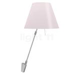 Luceplan Costanza Wandlamp, lampenkap wit - telescoop - met, Huis en Inrichting, Verzenden, Nieuw
